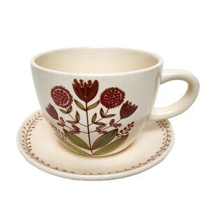Jen Hewett Tea/Coffee Cup & Saucer Set NEW